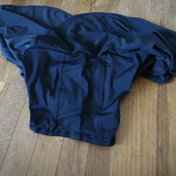 Lululemon Flutter Hem High-Rise Tennis Skirt size 6 in Black - Picture 4 of 7